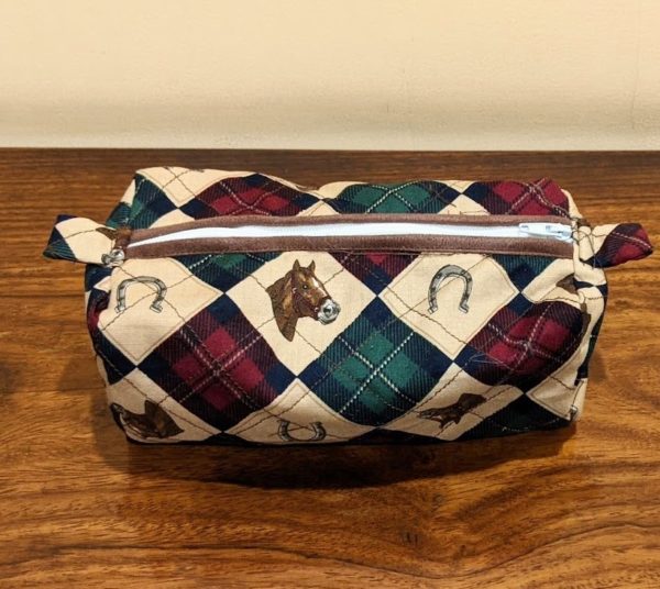 Tartan Horse-Pouch (Small) - Image 2